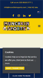 Mobile Screenshot of munchkinsports.com